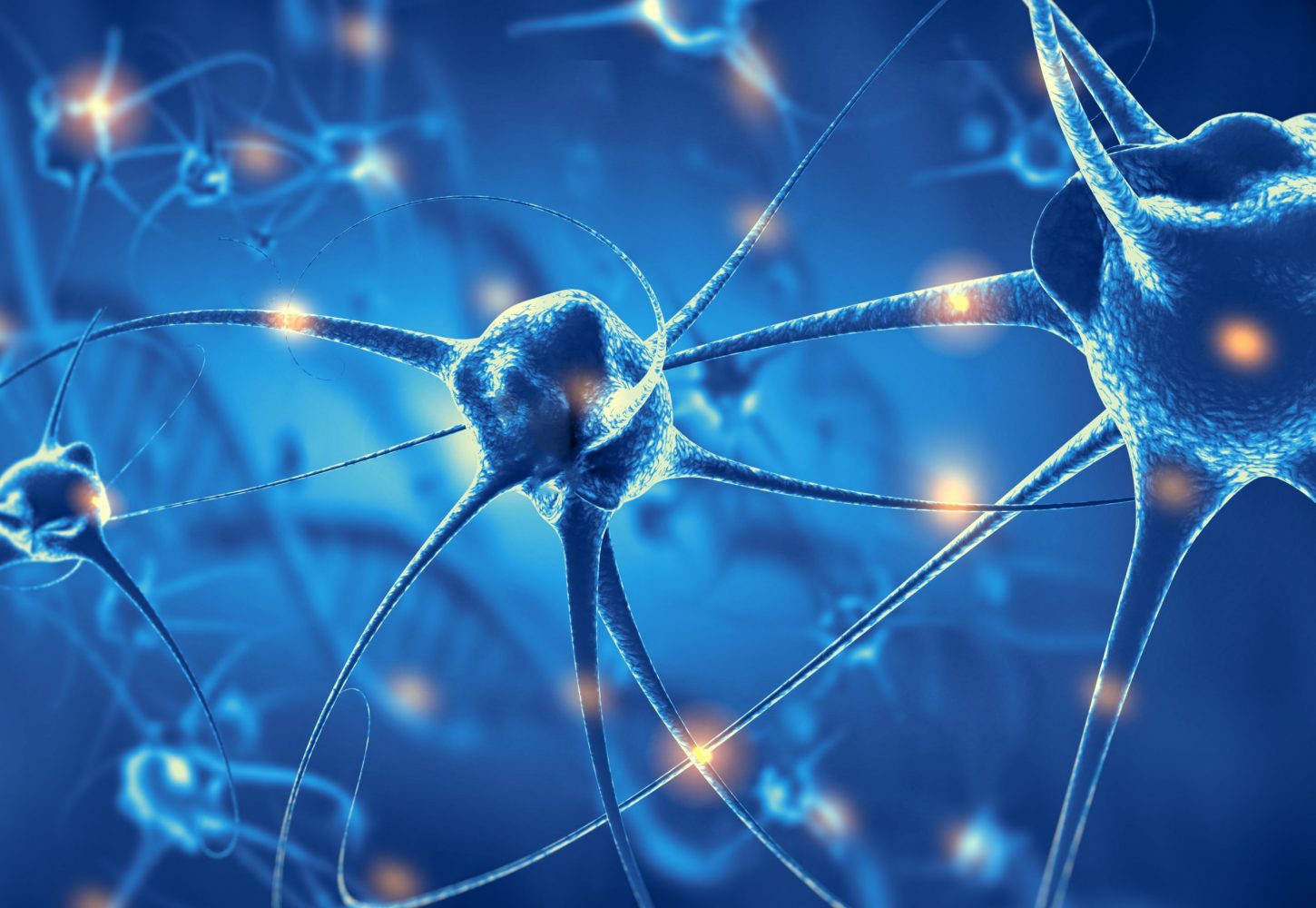 Active nerve cells